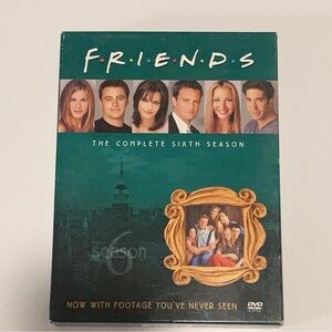 Friends the Complete 6th Season, DVD 4 Disc Set